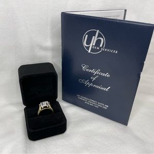 18K Yellow & White Gold Greek Design Flip Ring